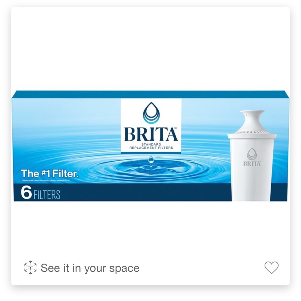 BRITA Replacement Water Filters for Water Pitchers